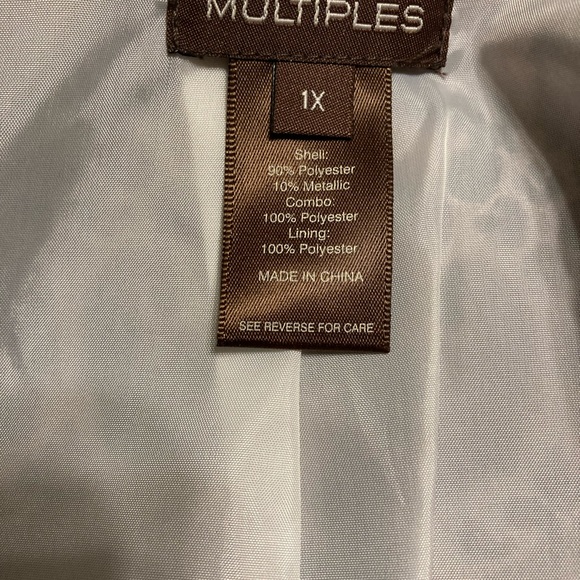 Multiple fun and different light / Medium weight coat size 1 XLARGE - Picture 4 of 7